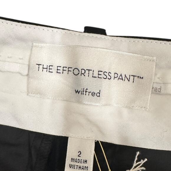 NWT Aritizia The Effortless Pant in Dark Navy - Picture 9 of 9